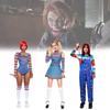 Childs Play Cosplay Costume With Polyester Fabric For Women Stage Performance