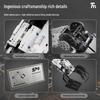 T2007 Programmable Mechanical Arm Robot, Remote Control Claw, Educational Assembly Toy, Compatible with Lego, Ages 14+