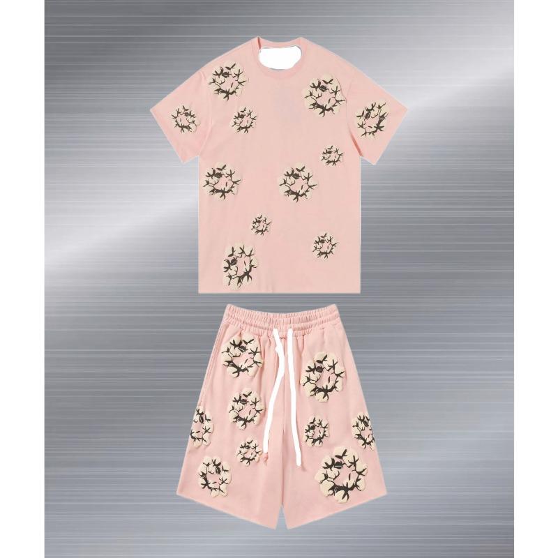 Summer New Men's Set Casual and Fashionable 3D Printed Outdoor Casual and Fashionable Comfortable Men's Set