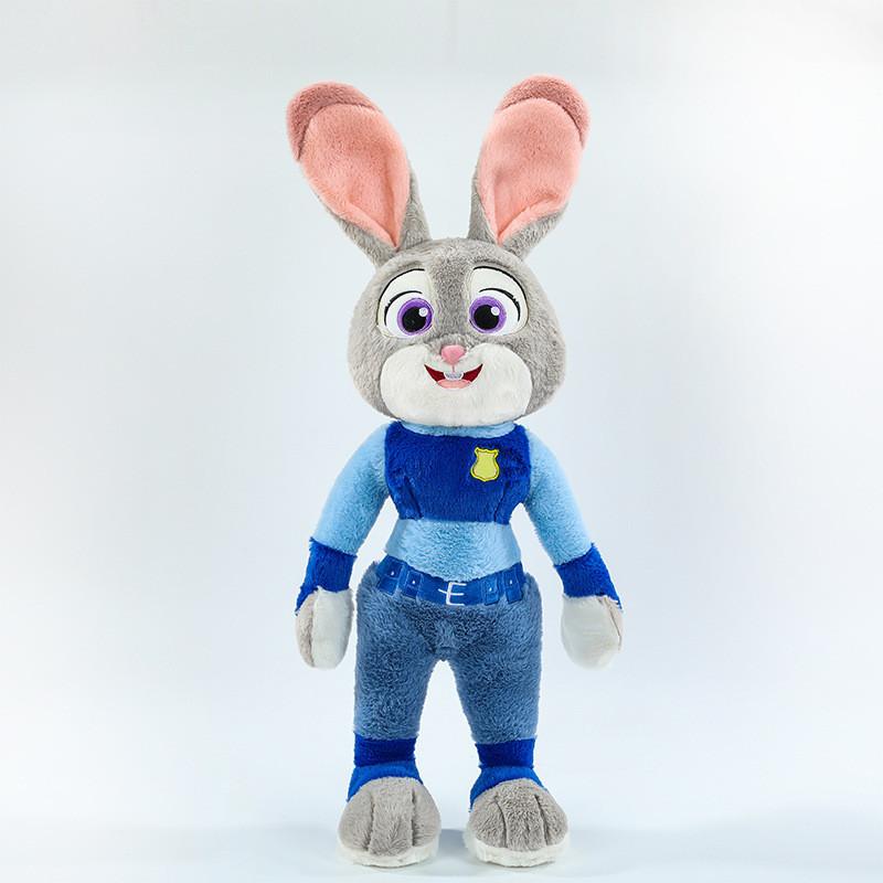 

Zootopia Nick And Judy Plush Toys With Pp Cotton Fill For Kids And Collectors BunnyFigurine,40cm