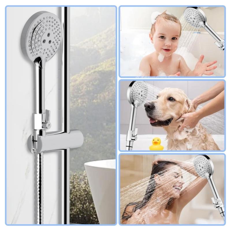 Universal 1/2 Inch NPT Mini Ball Valves Steel Flows Control Device Water Saving Shut Off Valves for Shower Bidet Kitchen