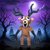 Non-Toxic 38Cm 99 Aights In The Forest Deer Plush Stuffed Animal Game Peripheral The Deer Birthday Xmas Halloween Gift Toys For Kids Decor