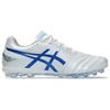 Asics Ds Light Pro Round Toe Lace-Up Ag (Rubber Short Stud) Soccer Shoes Unisex Soccer Shoes White Blue 1103A096-100