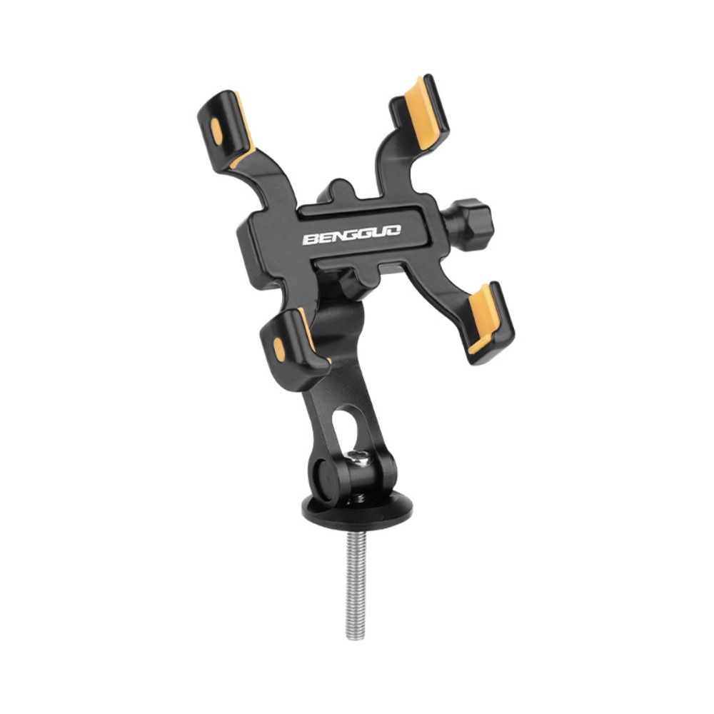 Aluminum Zinc Zinc Alloy 360 Rotatable Bike Phone Holder Adjustable Bicycle Cell Phone Bracket  Motorcycle