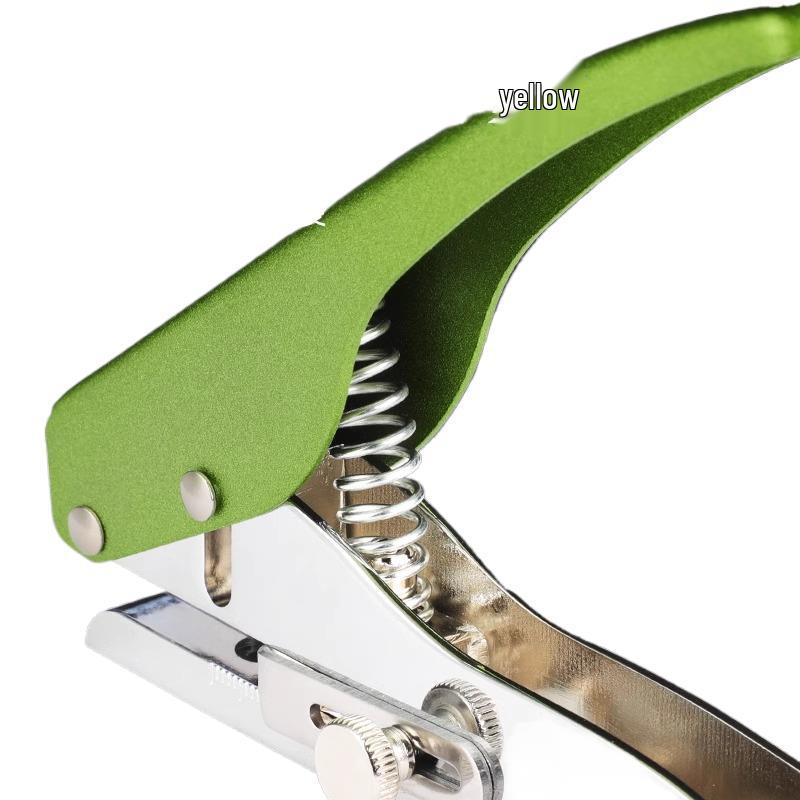 Heavy-Duty 3-10mm Loose Leaf Single Hole Punch Pliers for PVC and Paper