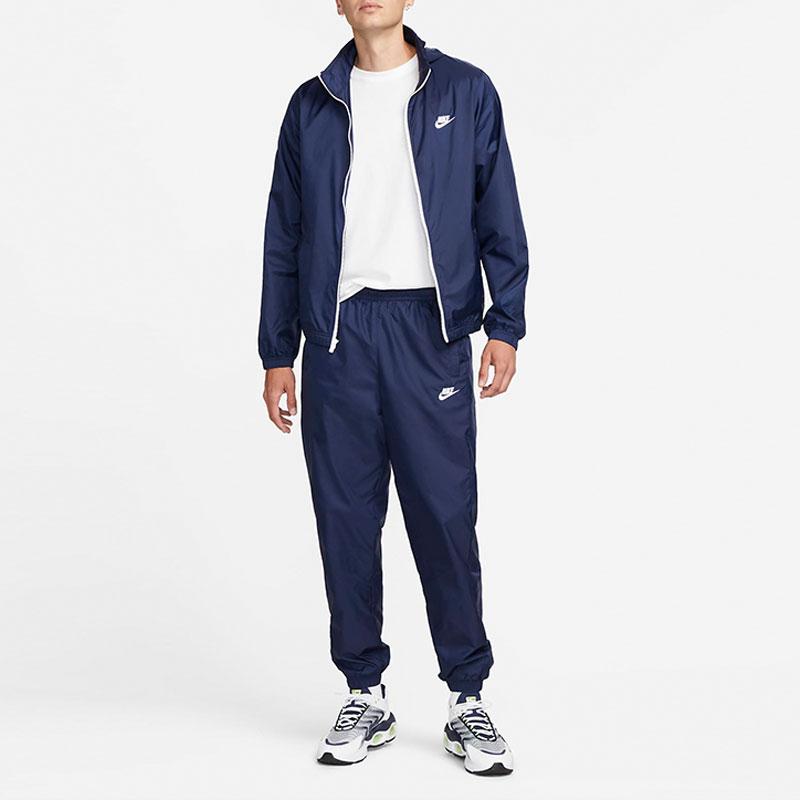 New Nike Club 'Midnight Navy/White' Track Trousers DR3337-410