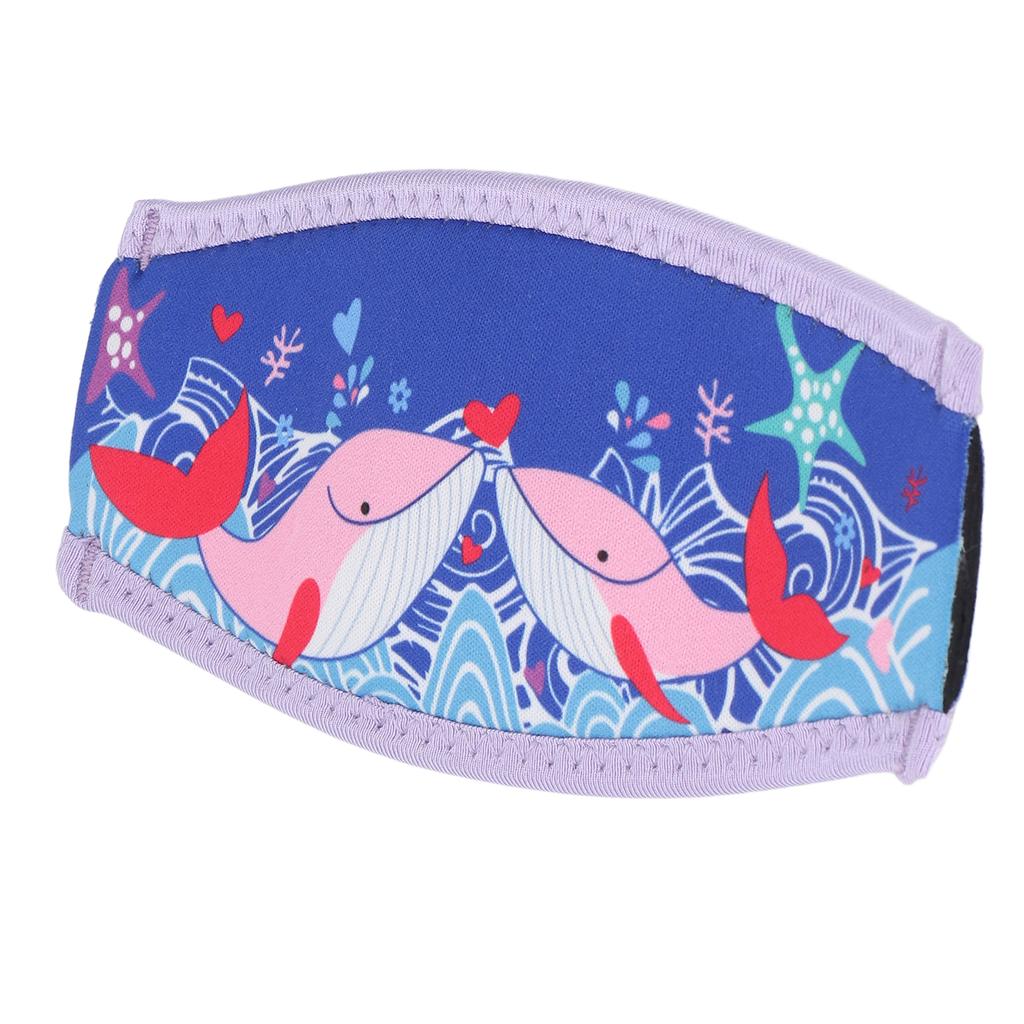 Taucherbrillenbandabdeckung Doppelschicht Neopren Tauchen Wickelband Haarschutz Wickel für Tauchen