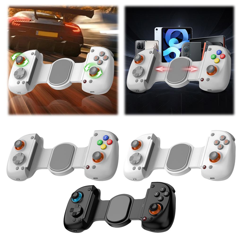Mobile Gaming Controller Hall Effect Joystick Type-C Mobile Phone Controller BT Wireless Gaming Controller for Android/iOS