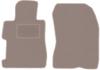 Beige Vordermatten für: Honda Civic VIII 4D Limousine (2006-2011)