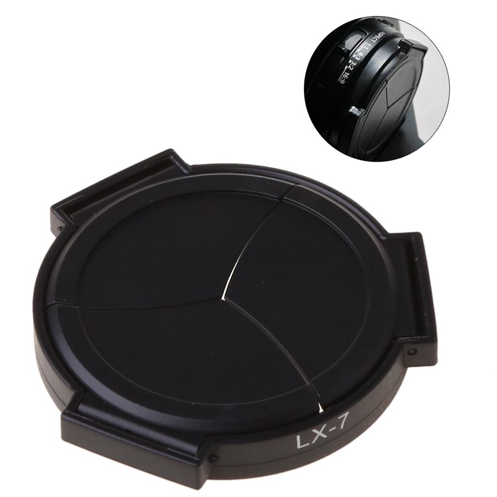 Auto Open and Close Lens Cap Cover case for DMC-LX7GK LX7 Camera Dustproof Anti-Scratch Lens Protector