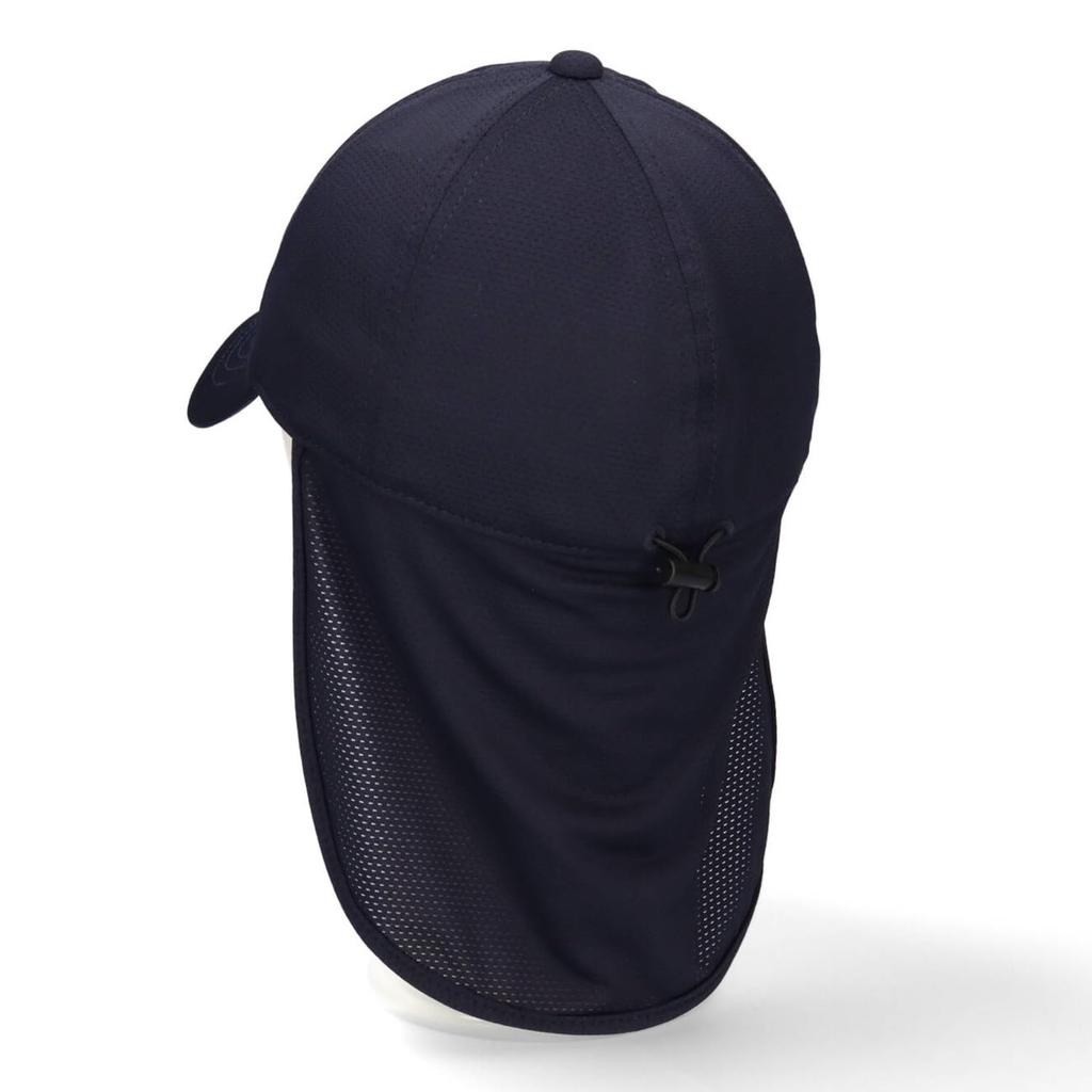 Kids Sunshade Cap with Saucer [Champion] (Navy)