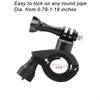 95AF 2pcs Adjustable Bike Camera Mounts for Cycling Motorcycle Action Camera Clamps