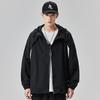 GURBAKS Men's Ice Silk UV Protection Hooded Jacket - Lightweight, Breathable, Summer Sun Protection