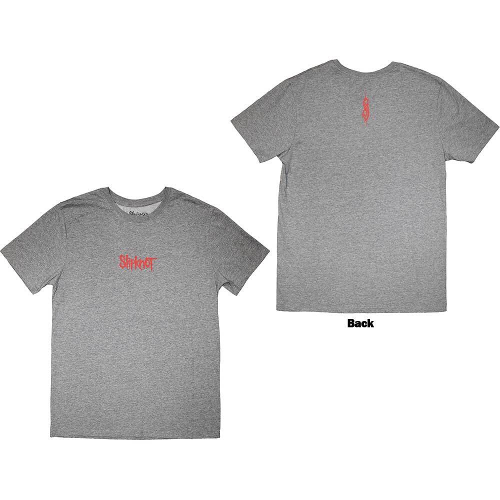 Slipknot Mini Logo T-Shirt Grey New Unisex T-Shirt S