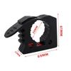 2pcs 30-40mm Quick-Release Clamp Mount Adjustable Diameter Convenient Rubber Clamp Grip Gear Holder Shovel Mount Bracket