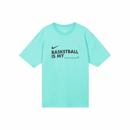 

Nike Letter Print American Style Loose Fit Short Sleeve T-Shirt for Men in Green EU XL зелений