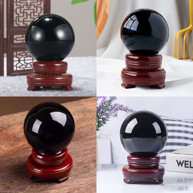 Sphere Water Crystal Stand Gift Elegant Home Accessories Supplies Decoration