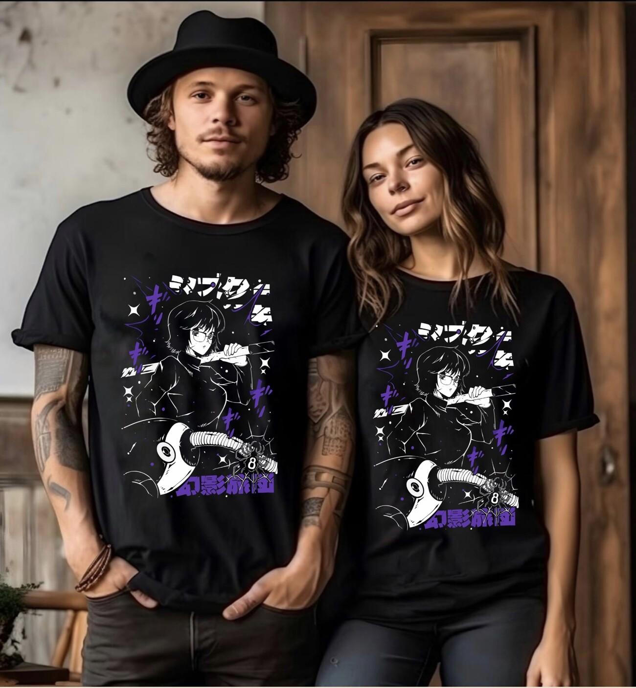 Kill la Kill Ryuko T-Shirt Mens Womens Tees Top Girl anime ryuko matoi senketsu Black Shirt All Size 2XL