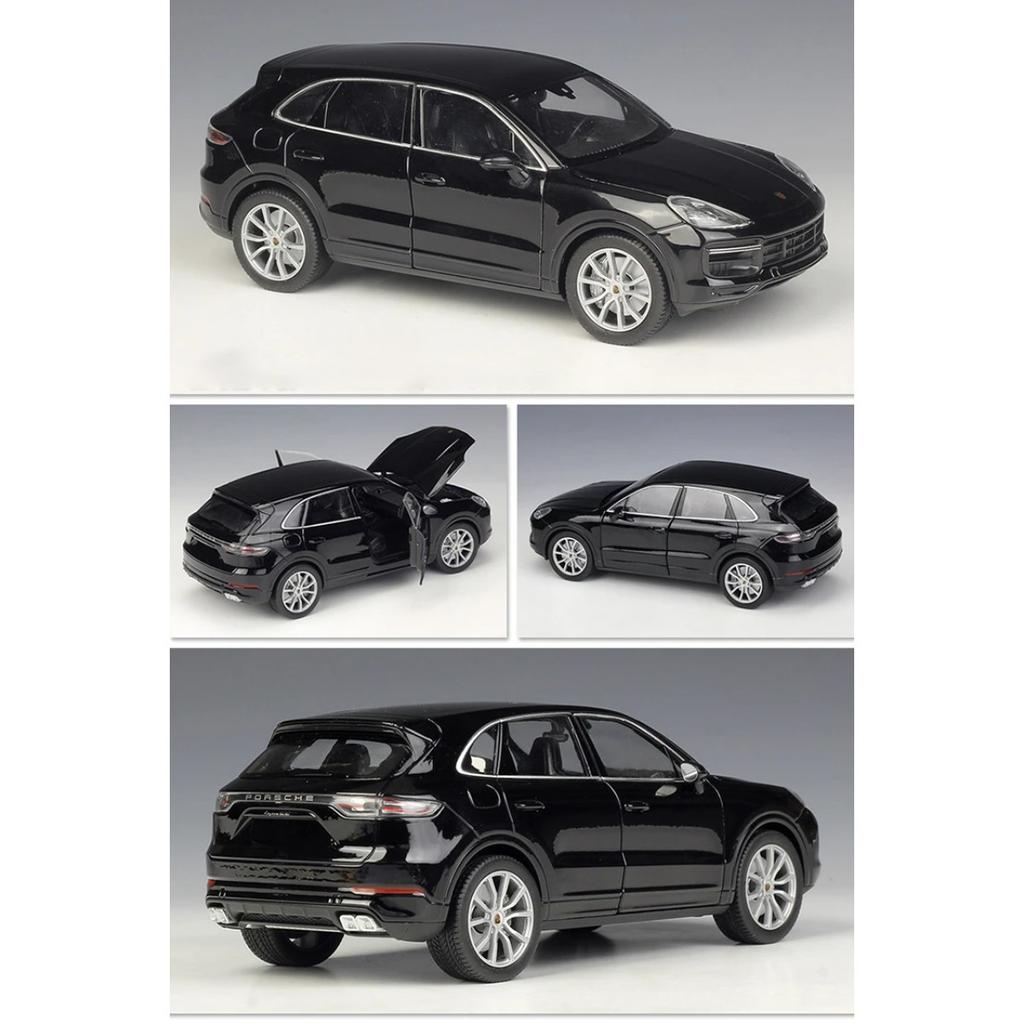Welly 1/24 Porsche Cayenne Turbo SUV Alloy Car Diecasts & Toy Vehicles Car Model Miniature Scale Model Car for Children