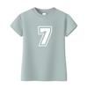 White Numbers 0-9 Iron On Patch Easy To Print For Jersey T-Shirt Parches Ropa Hoodies Diy Stickers Heat Transfer Washable