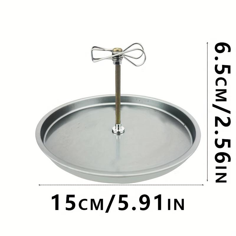 

Multifunctional clip with tray, suitable for incense burner rack, mosquito coil bracket,display bracket, multi-purpose grab clip bracket 1 set
