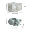 Geometric Cat-shape Gypsum Silicone Molds Storage Box Mold for Making Succulent Plant Pot Flower Pot Candle Holder
