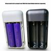 Push Cover Removable 2PCS 18650 Battery Box Powerbank DIY Shell Not Required Welding Plastic Case For Outdoor Travel
