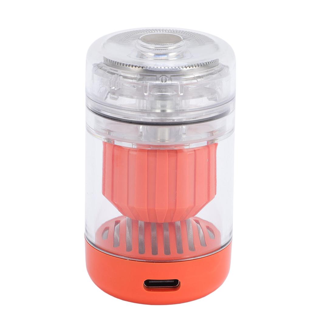 Mini Electric Trimmer for Men Fast Charging Transparent Body Ambient Lighting Pocket Size Electric T