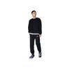 Li Ning X Artista DFT Serie Wade Pantaloni Sportivi Divertenti in Pile Caldo con Polsini Uomo Pantaloni Nero AKLRE61-1