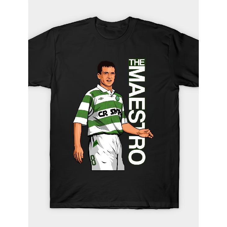 Hot New Summer Fashion T Shirts Crew Neck Short-Sleeve Fashion 2026 New Fashion The Maestro Paul Mcstay Glasgow Green White Football Graphic Printed S