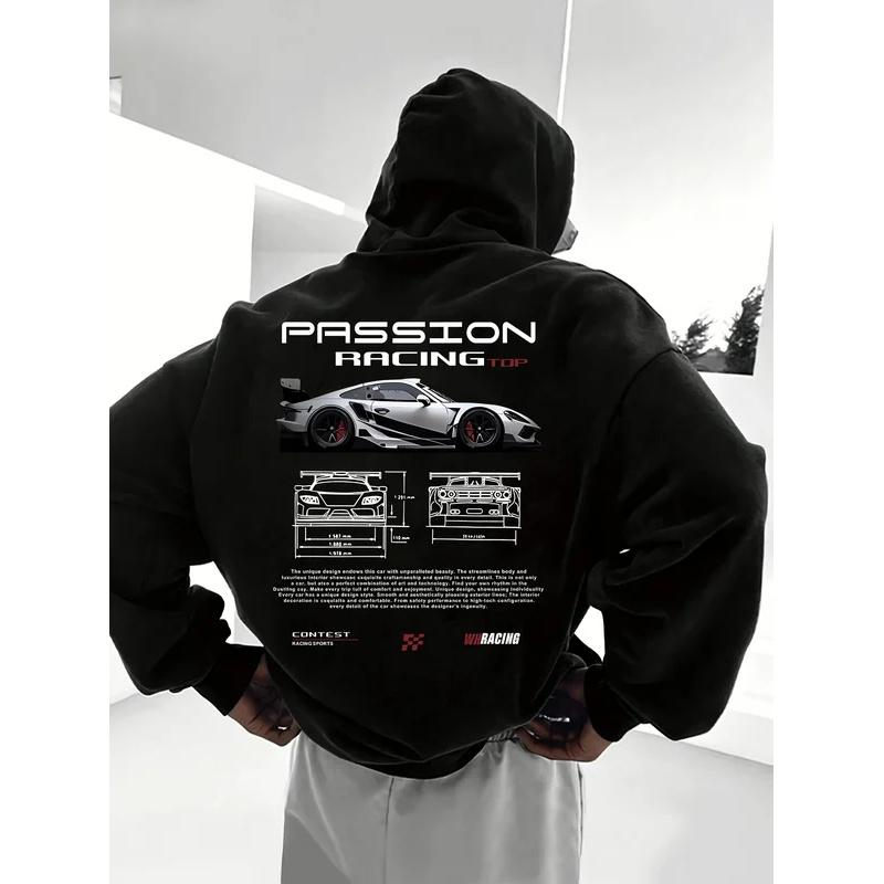 

Men s casual hoodie alphabet print loose fit - Temu Bahrain streetwear 22ss men clothing hoodies hoodie men one piece haikyuu 2XL