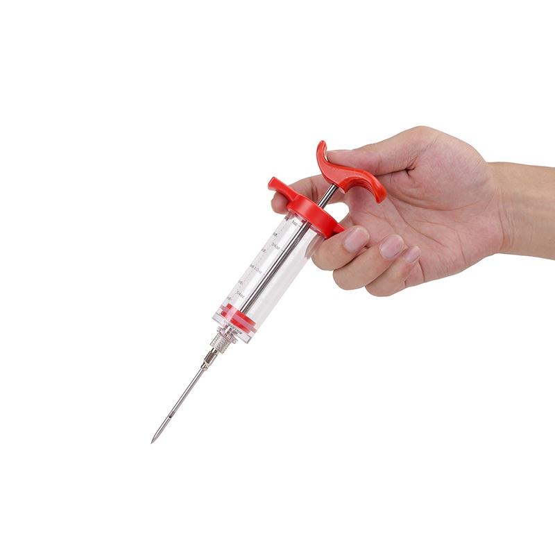 BBQ Meat Syringes Marinade Poultry Turkey Chicken Flavor Syringes Cooking Sauce Injection Tool