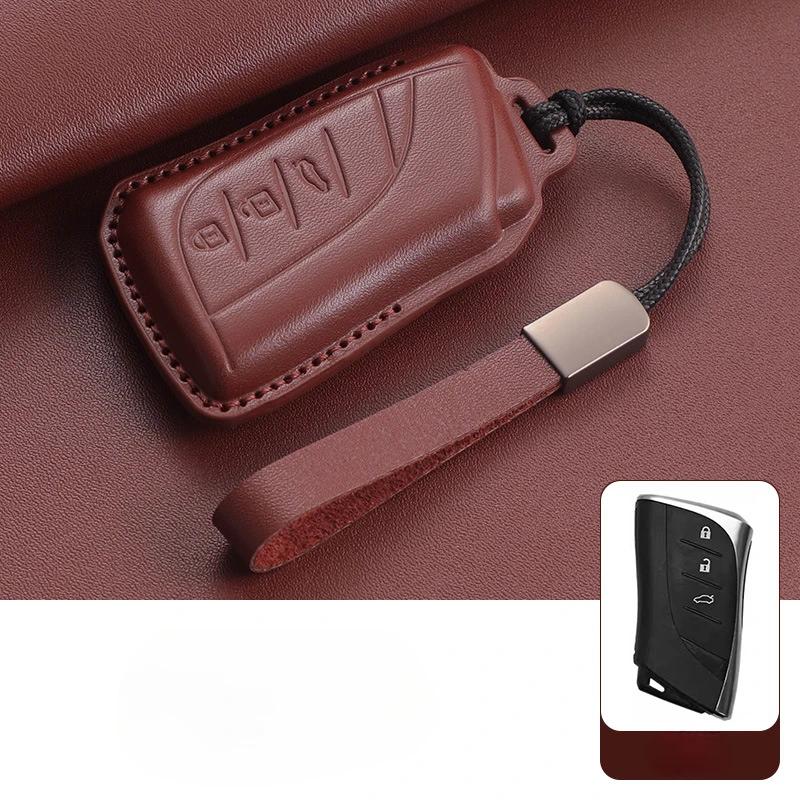 Leather Car Key Cover for Lexus NX ES UX US RC LX GX IS RX 200 250h 350h LS 450h 260h 300h UX20