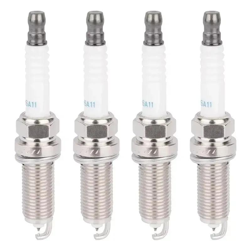 4pcs 22401-JA01B DILKAR6A-11 Iridium Spark Plug For Nissan X-Trail Sentra Rogue Altima Teana Sentra 2.5 22401JA01B DILKAR6A11