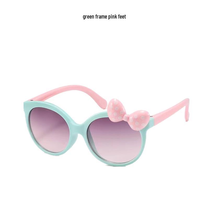 

Korean Bowknot Kids Candy Color UV Protection Sunglasses for Boys & Girls