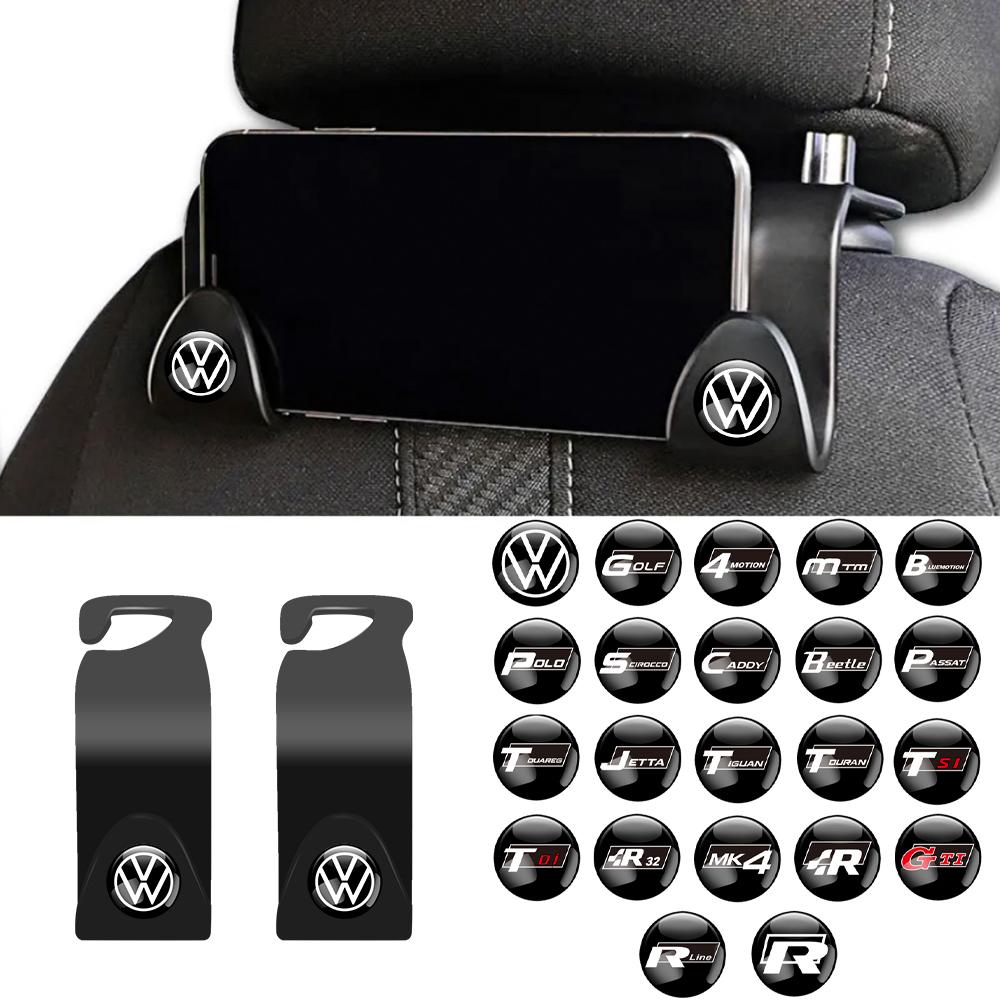 Car Rear Seat Hook Multi-function Storage Organizer Holder for Volkswagen VW Golf Polo Blue Motion Passat R32 Touareg Jetta MK4 Wj0