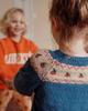 Autumn/Winter Knitted Sweater with Corduroy Skirt Set
