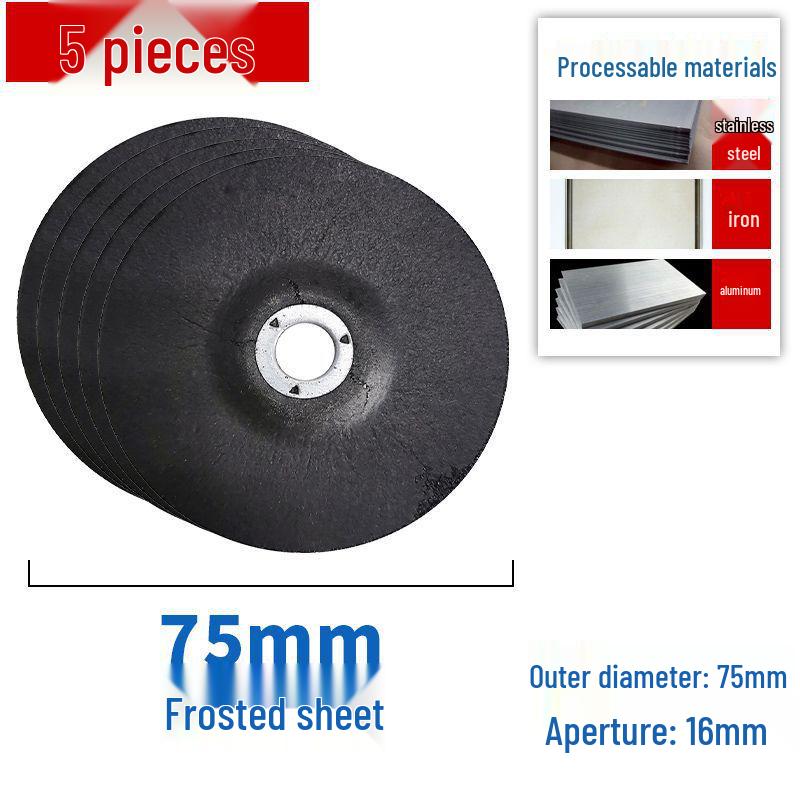 Mini 76mm (3") Angle Grinder Blade: Metal Grinding & Polishing Disc, Cutting Wheel 10mm Arbor.