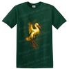 White Stork T Shirt Flying Bird Wildlife Art Nature Lover Graphic Tee Gift Idea