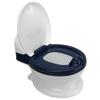 Baby Töpfchentrainings-Toilette Kleinkind Trainings Töpfchen Stuhl Abnehmbar Multifunktionale Toilette mit Reinigungsbürste