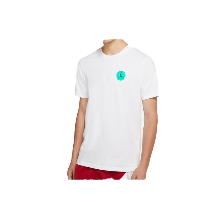Air Jordan LEGACY AJ13 Sports Short Sleeve White Men s CW0800-100 XS