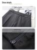 Women's High-Waist Navy Blue Irregular Short Skirt - Spring 2025 Collection