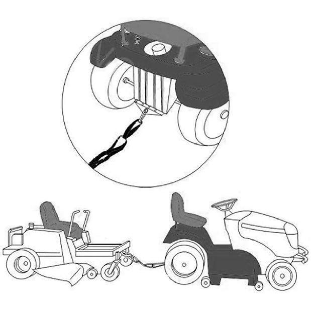 XSTRAP STANDARD Soft Loop Tie-Down Straps 8PK 1-1/16 X 18 Inches - 3600LB Breaking Strength, Loops For Securing Trailering Of Bikes, ATV, UTV,