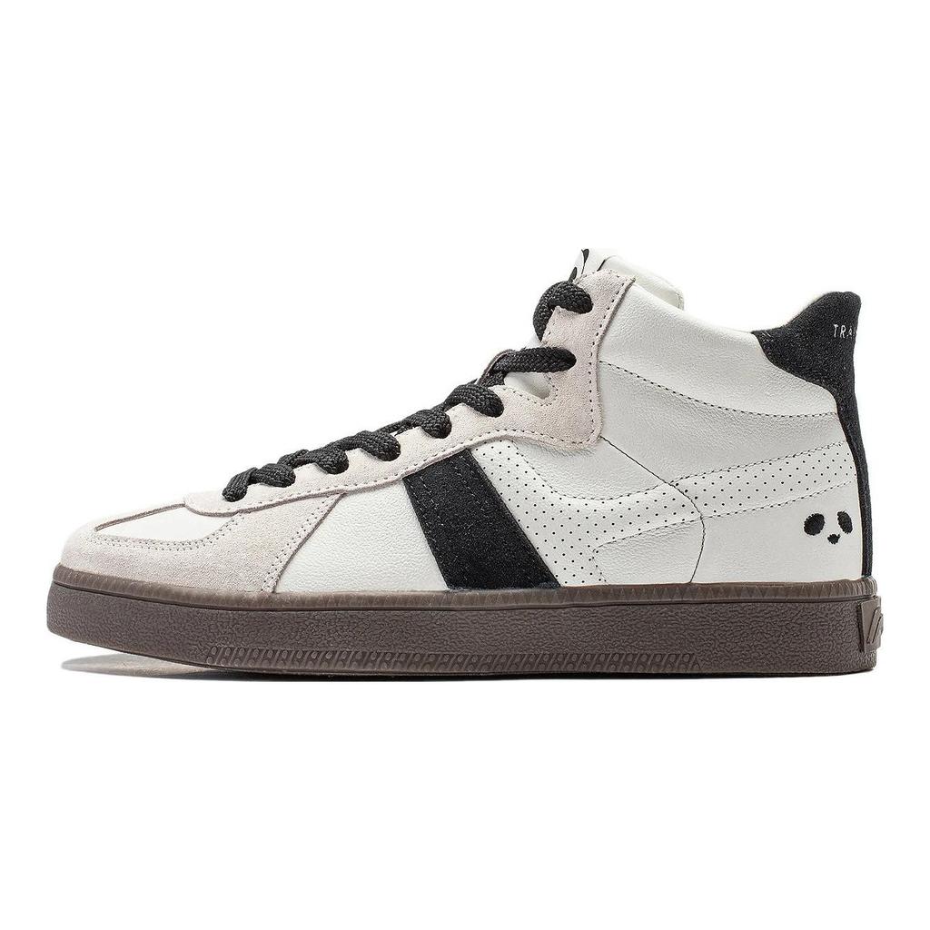 Li Ning Yun Chuan Hi Comfortable Versatile Casual Fashion Sneakers Women Sneakers Black White AGCT302-3