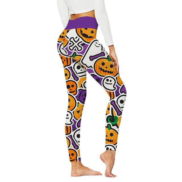 2026 New Spring Women's European & American Yoga Print Pants
