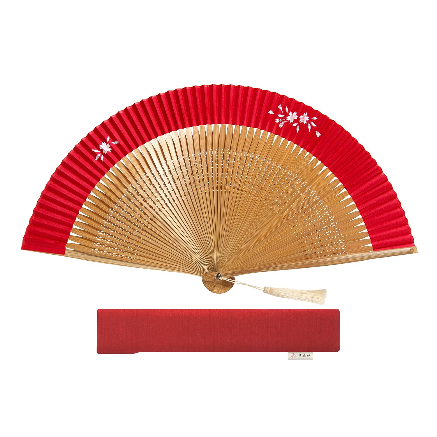 

HOSEKKEN luxury folding fan brand that combines traditional craftsmanship with modern Cherry A durable and stylish fan perfect for Japanese A perfect
