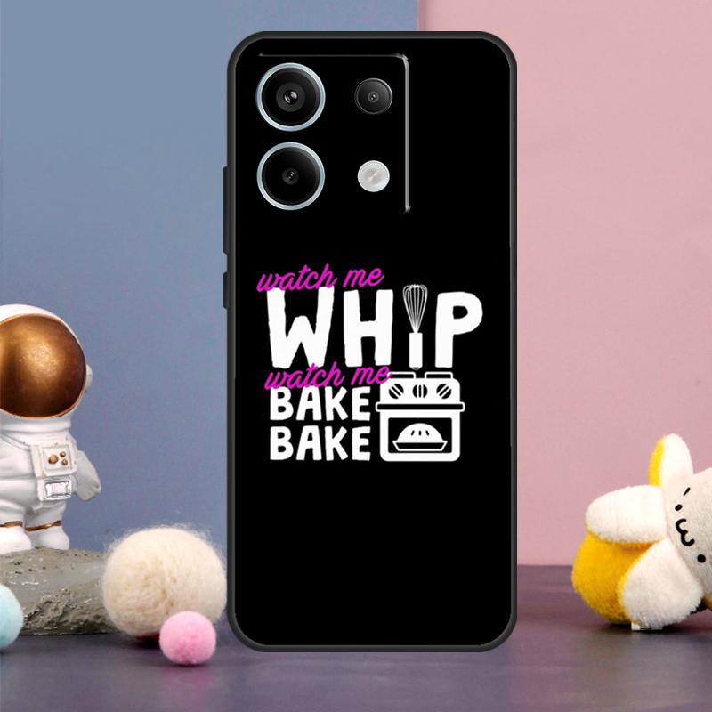 Love Baking Chef Knife Case For Xiaomi Redmi Note 13 11 9 10 12 Pro Plus 12S 11S 10S 9S Redmi 12 10C 12C 13C Cover