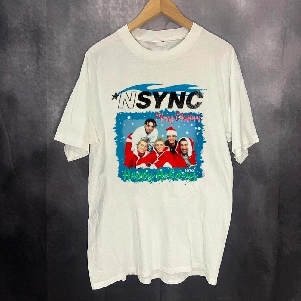 New Christmas NSYNC Band Gift For Fans Shirt White S to 5XL PN329 Unisex T-Shirt XXXXL