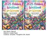 2026 Hobbies & Wellness Workbook for Women 12-Month Guided Journal Motivational Gift for Self-Care Goal Setting