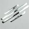 For Skoda SCALA   ~2025 Stainless External Scuff Plate Door Sill Guards Thresholds Cover Trims Car Accessories
